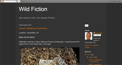 Desktop Screenshot of blog.wildfiction.com